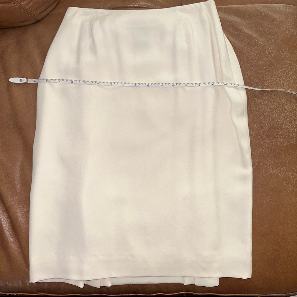LIZ CLAIBORNE COLLECTION 2-piece garment jacket blazer skirt 100% silk size 4 - Picture 10 of 16